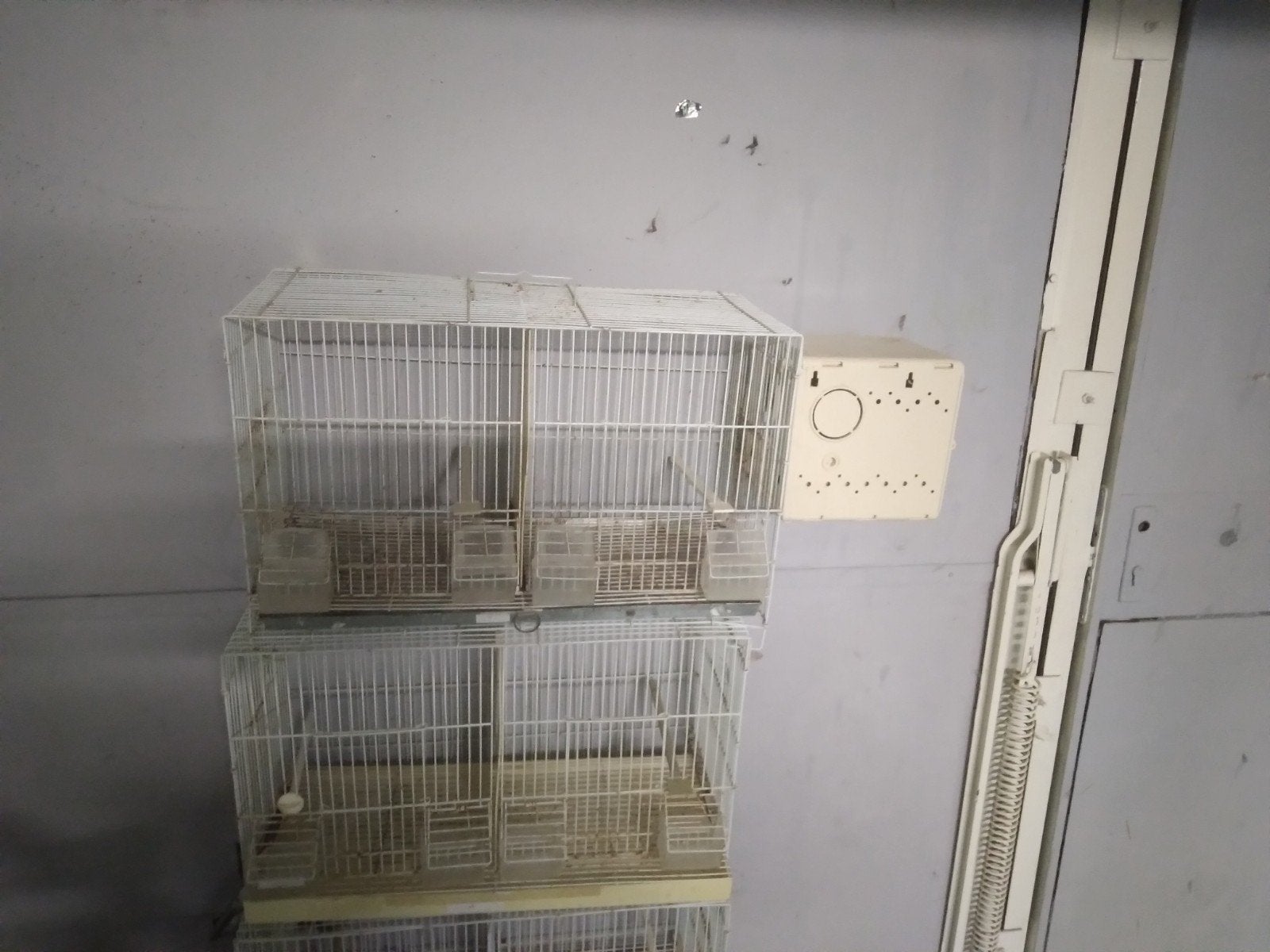 4 draadkooien 2 delig 25 euro alle 4, Ophalen, Overige materialen, Vogelkooi