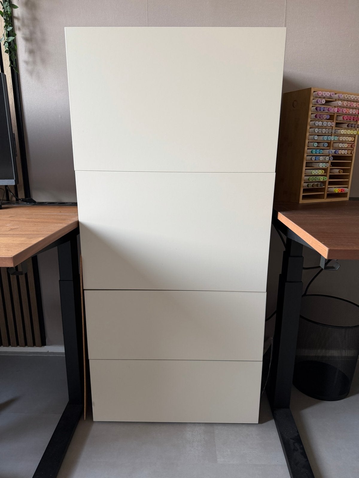 IKEA kast met twee druk kastjes en twee lades, Ophalen, Gebruikt, 50 tot 100 cm, Met lade(s)