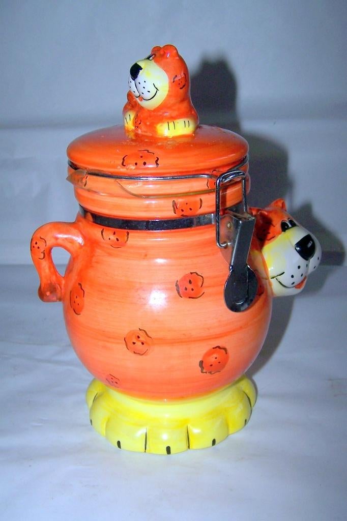 Snoep/voorraadpot. Hond. Nwst., Antiek en Kunst, Ophalen of Verzenden