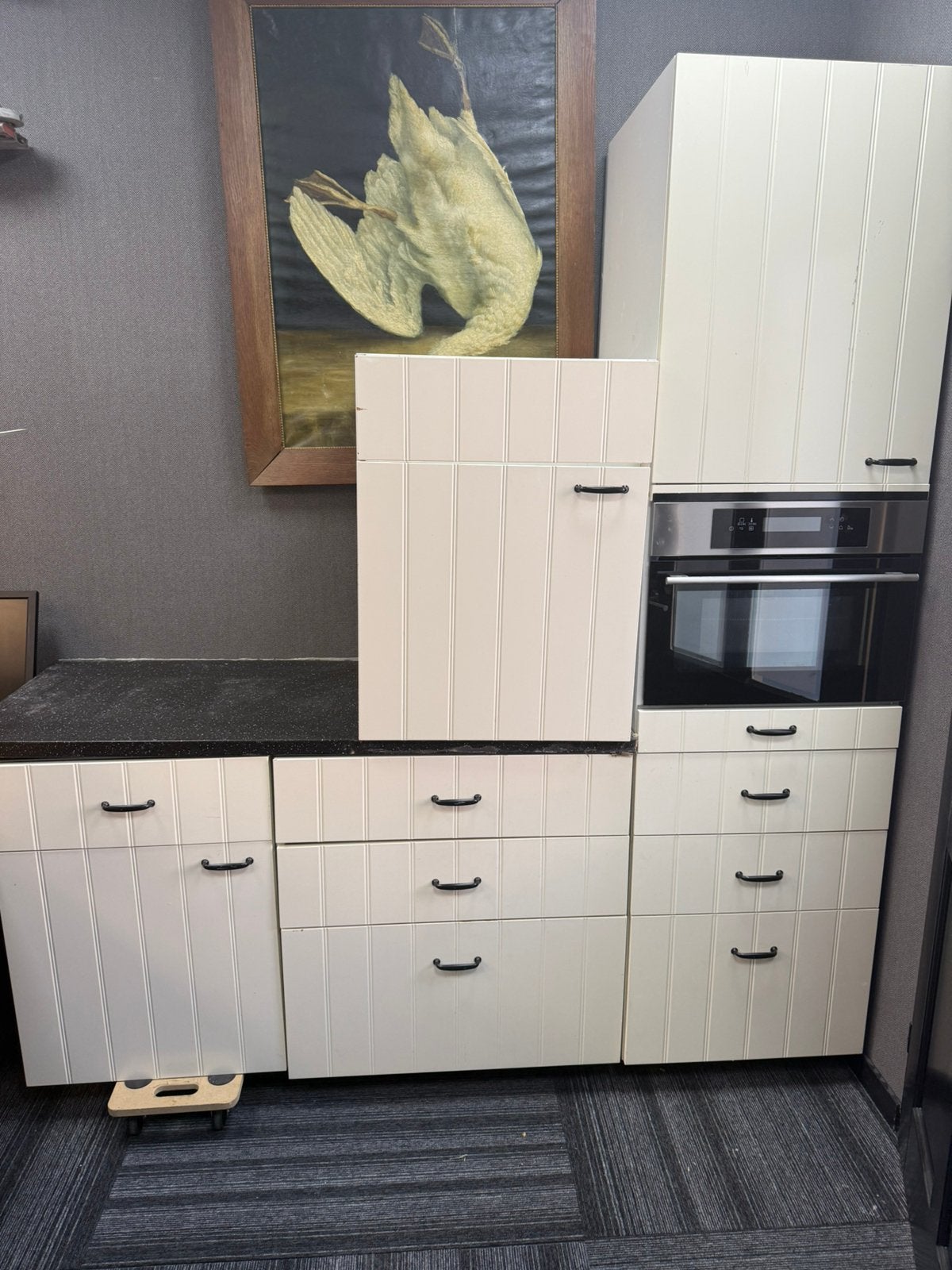 Nette ikea keuken, Ophalen, Zo goed als nieuw, Wit, Enkelwandige keuken