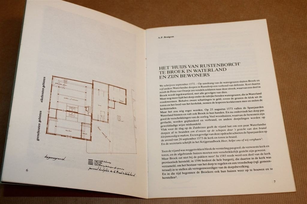 Het Huis Kerkplein 10 Broek in Waterland — Geschiedenis, Ophalen of Verzenden, Gelezen