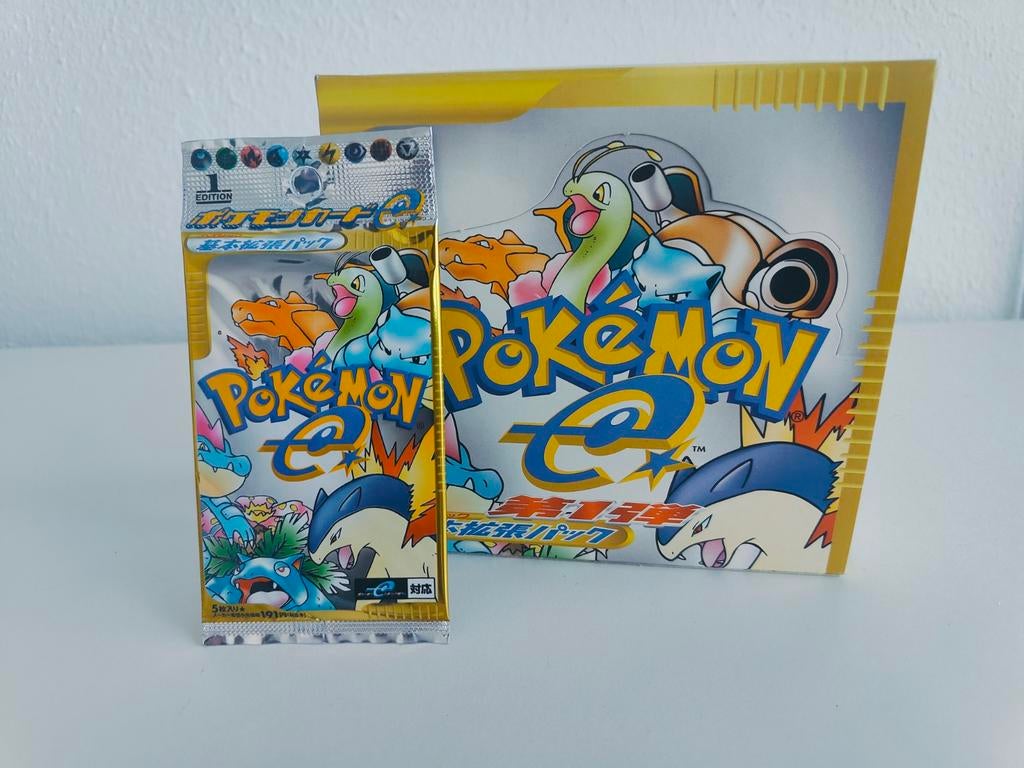 Japanese Pokemon Expedition Booster Pack 1st Edition Fresh, Ophalen of Verzenden, Nieuw, Booster
