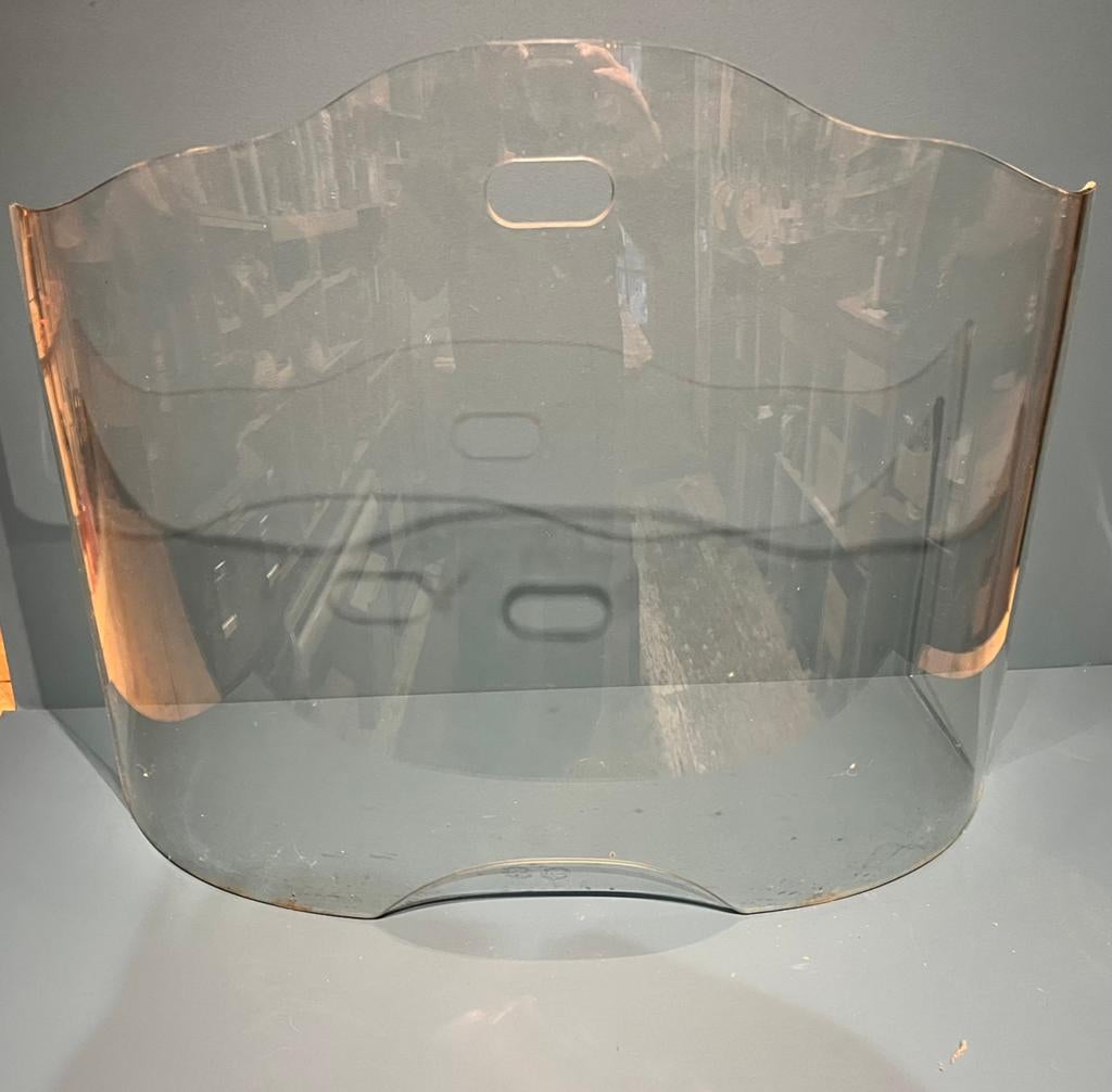 Hardglas modern haard scherm, Ophalen, Gebruikt