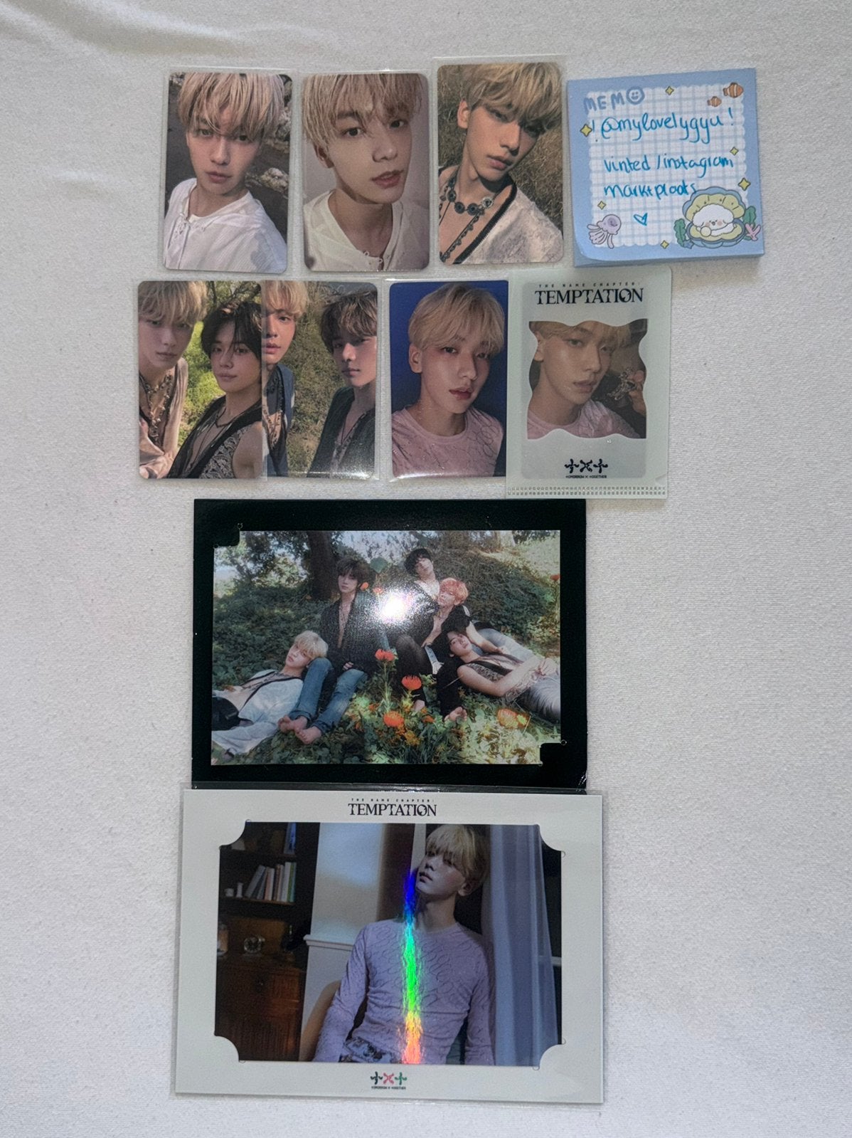 TXT Soobin temptation pob set, Ophalen of Verzenden, Zo goed als nieuw, Foto of Kaart