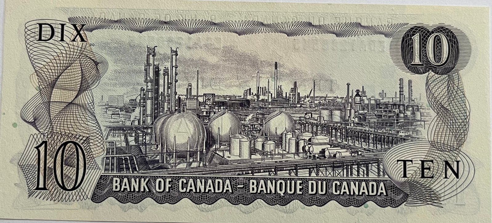 Canada tien dollar 1971, Ophalen of Verzenden, Noord-Amerika, Los biljet