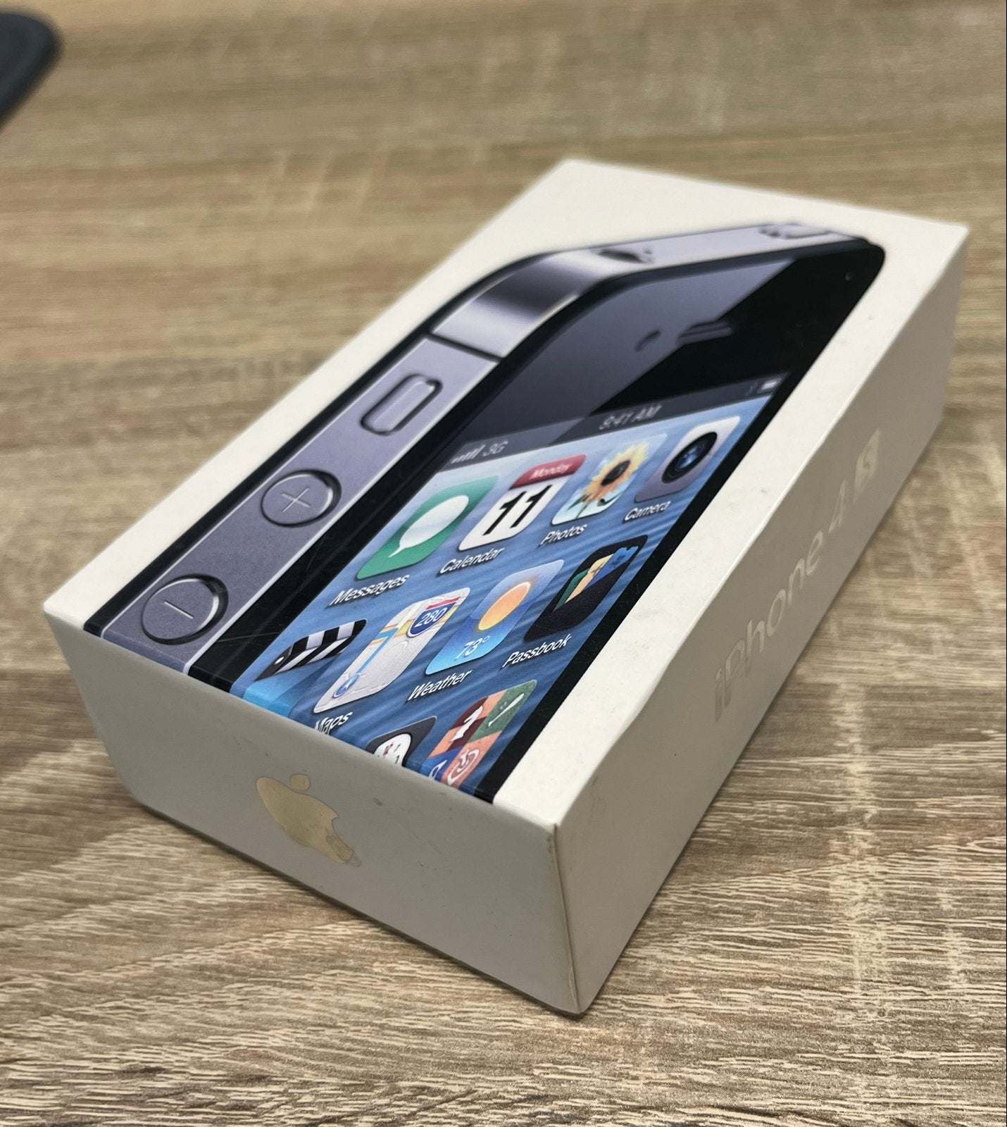 Apple iPhone 4s - Zwart - 12,5 GB - Met doos, Telecommunicatie, Mobiele telefoons | Apple iPhone, Gebruikt, 16 GB, Zwart, Ophalen of Verzenden