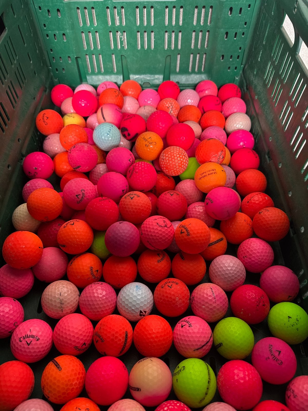 100 gebruikte Callaway golfballen - veel Supersoft, Ophalen of Verzenden, Gebruikt, Bal(len), Callaway