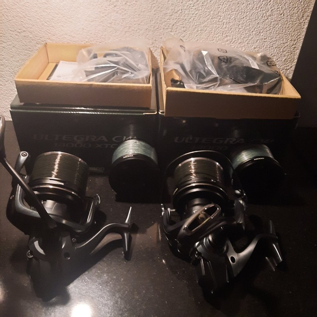 2X SHIMANO ULTEGRA C14+ 14000 XTC, Ophalen, Zo goed als nieuw, Molen