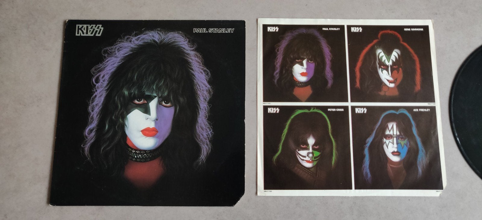 lp Kiss Paul Stanley solo album compleet, Ophalen of Verzenden, Gebruikt