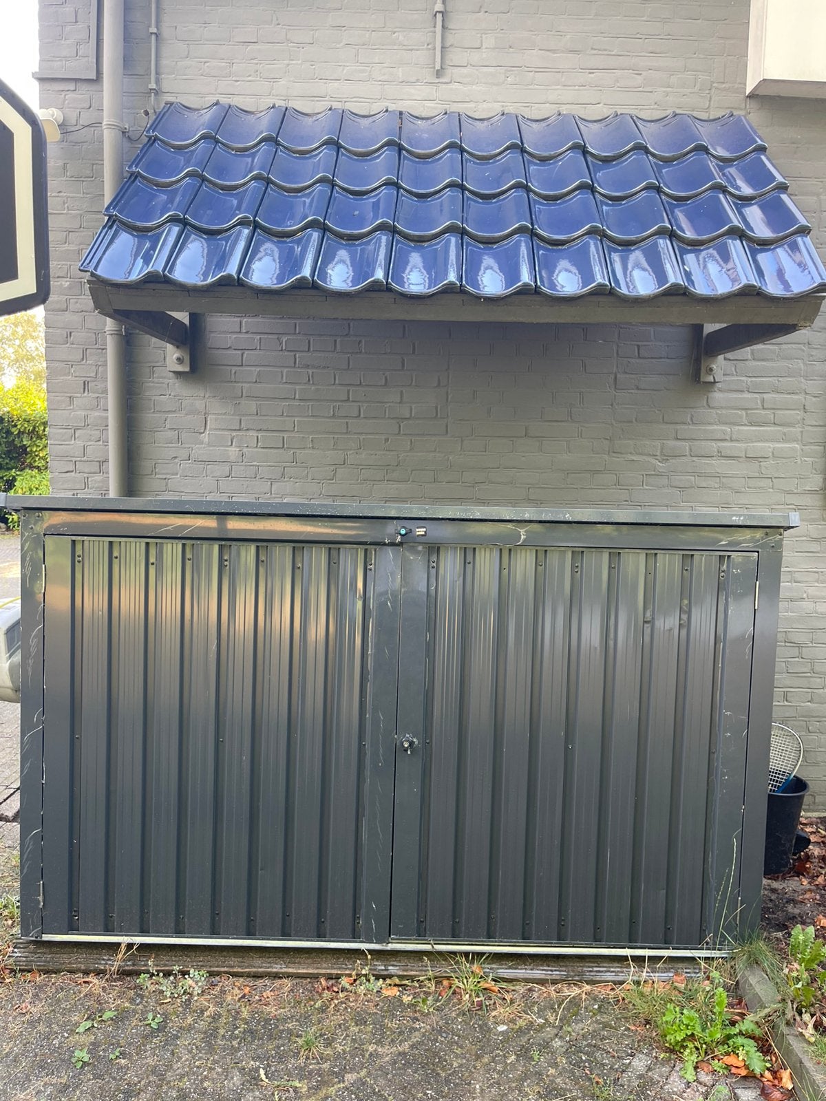 Container / kliko berging | tuinkast | tuinhuisje | opslag, Ophalen, Kunststof, Containerberging