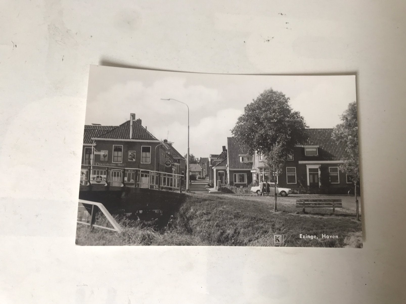 Ansicht: Ezinge, Haven., Verzamelen, Ansichtkaarten | Nederland, Ophalen of Verzenden, 1960 tot 1980, Ongelopen, Groningen