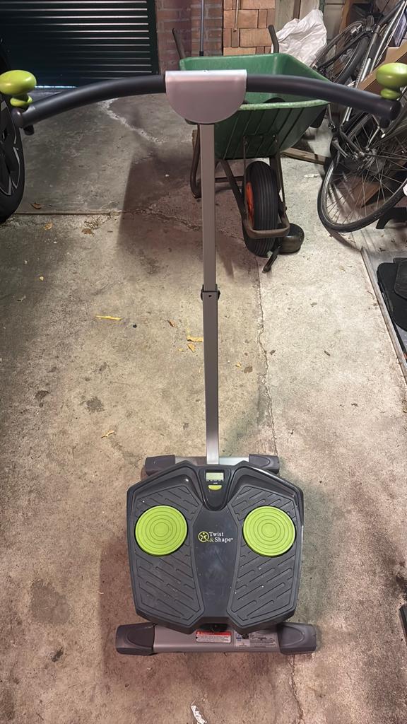 Twist & Shape Stepper - Compacte Fitness Trainer, Ophalen, Gebruikt, Stepapparaat, Metaal