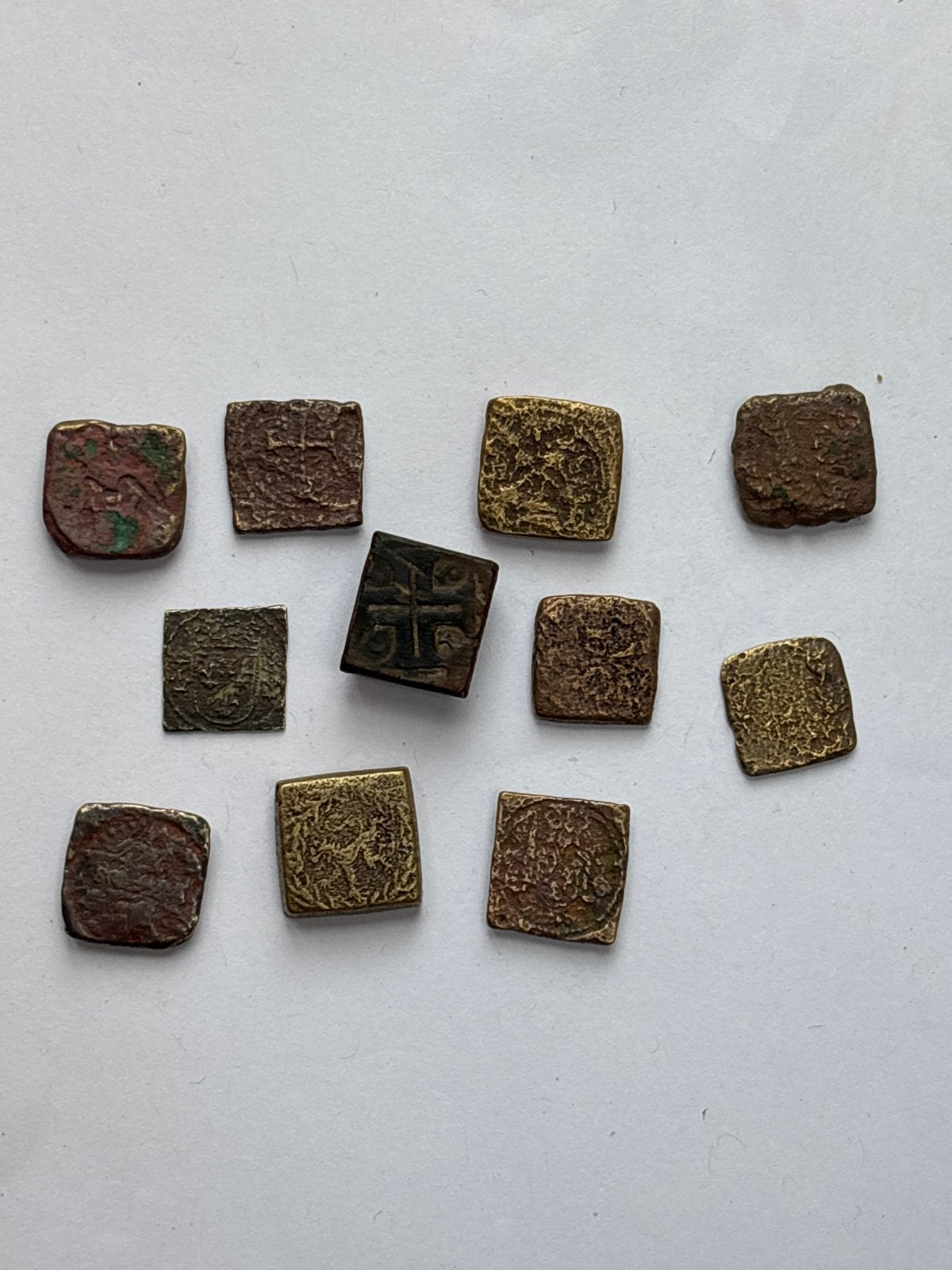 17e-eeuwse Muntgewichten - Bodemvondst Set, Ophalen of Verzenden, Vóór koninkrijk, Overige waardes, Setje