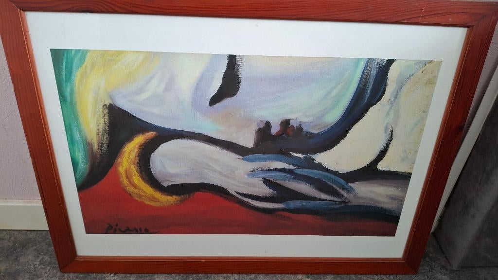 Picasso rest 17 IKEA, Antiek en Kunst, Kunst | Schilderijen | Klassiek, Ophalen of Verzenden