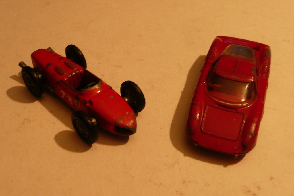 Ferrari F 1 nr 73 Lesney en Husky Ferrari Berlinetta 250 GT, Hobby en Vrije tijd, Modelauto's | Overige schalen, Ophalen of Verzenden