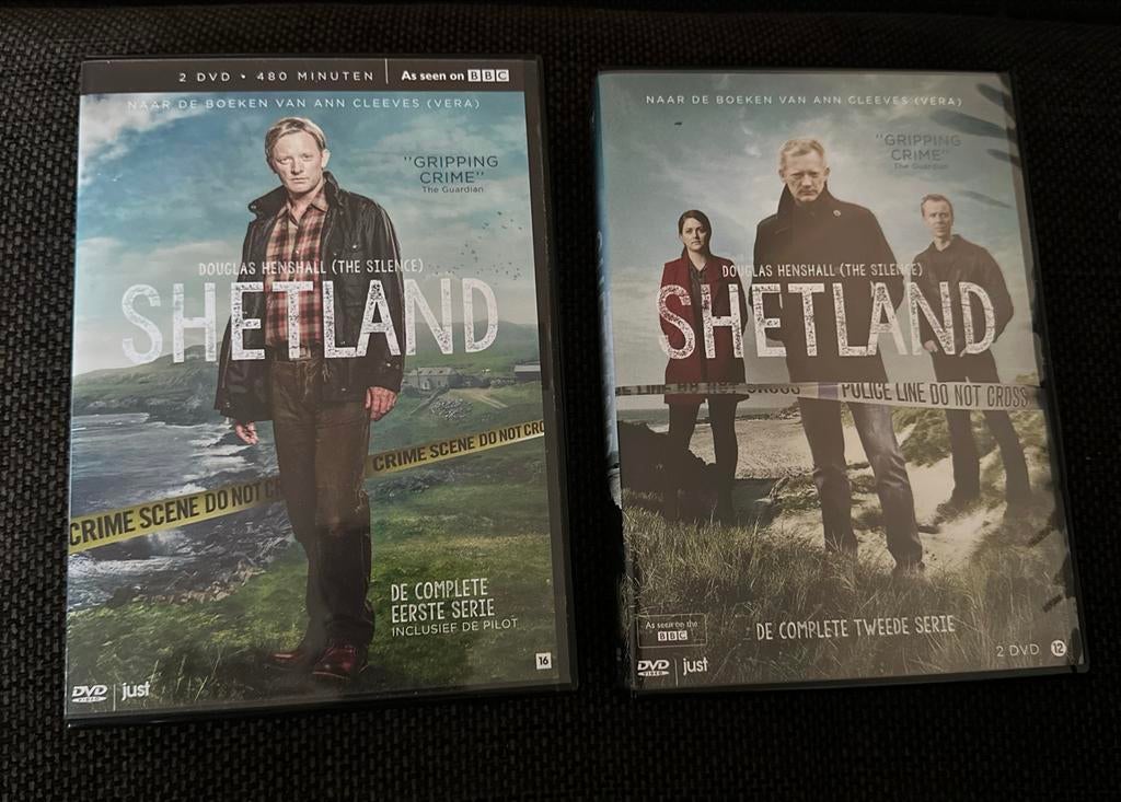 Shetland DVD Boxset - Seizoen 1 & 2 (Detective/Krimi), Vanaf 16 jaar, Boxset, Ophalen of Verzenden, Zo goed als nieuw