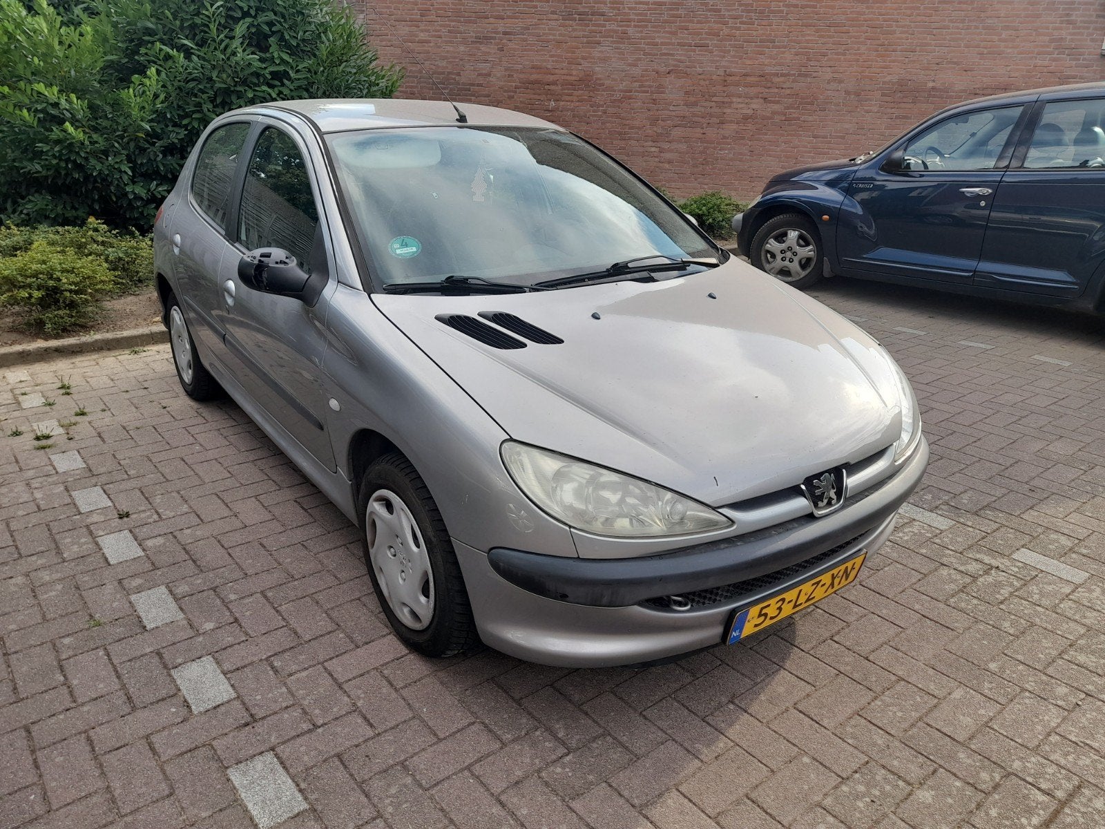 Peugeot 206 1.4 Challance 5D AUT 2003 Grijs, Ophalen, Peugeot, Deur