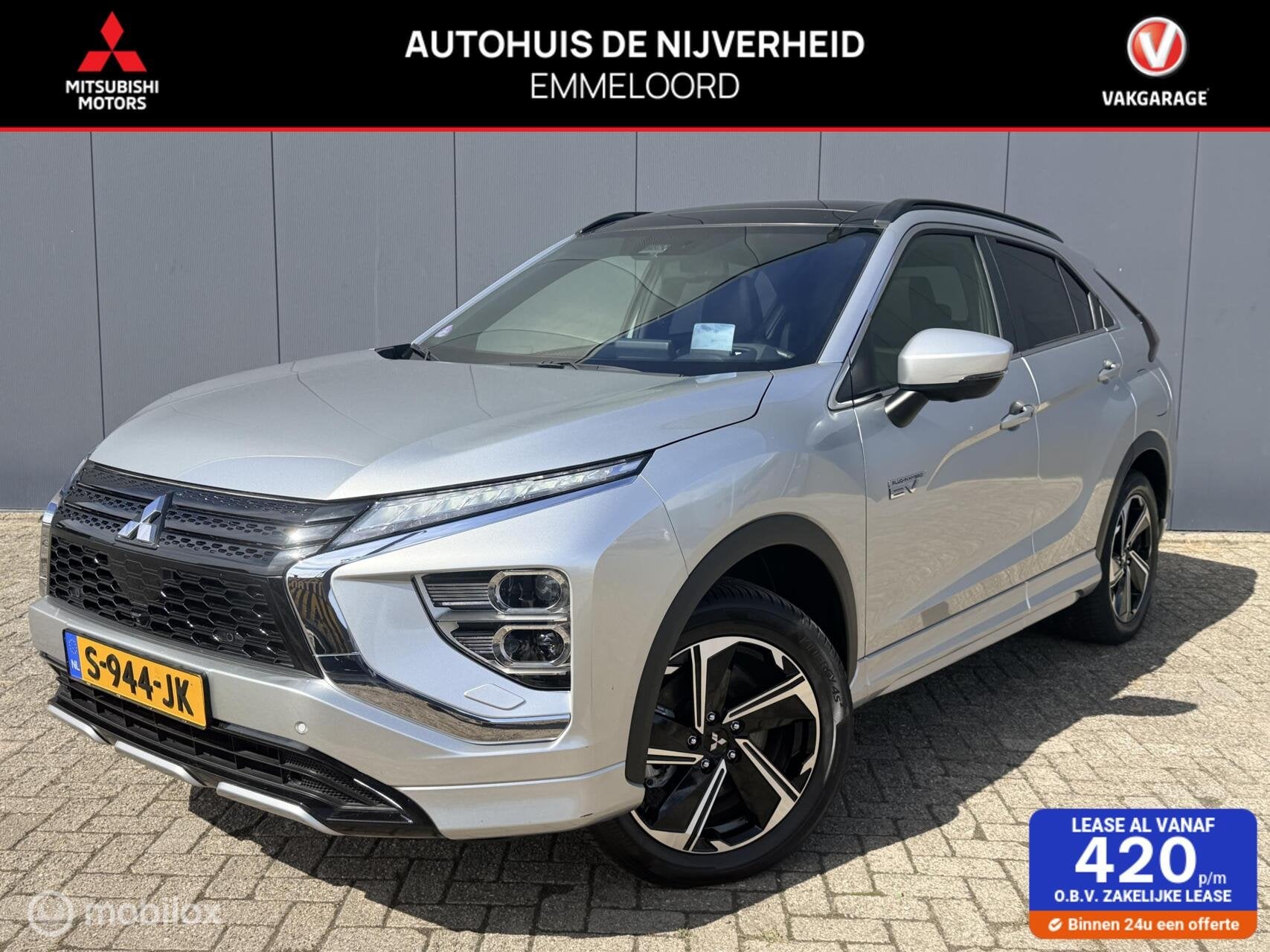 Mitsubishi Eclipse Cross 2.4 PHEV Instyle|trekhaak| allseaso, Auto's, Automaat, 4 cilinders, Bedrijf, Vierwielaandrijving