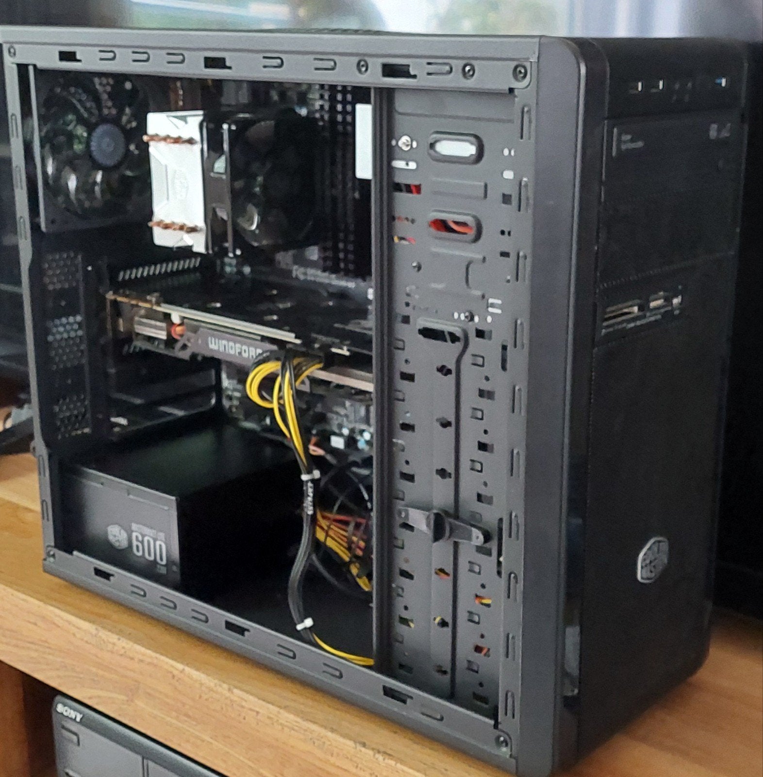 Game PC Intel i7-2600, 16GB, GTX 970, 120SSD, Ophalen, Cooler Master (behuizing), Refurbished, Gaming
