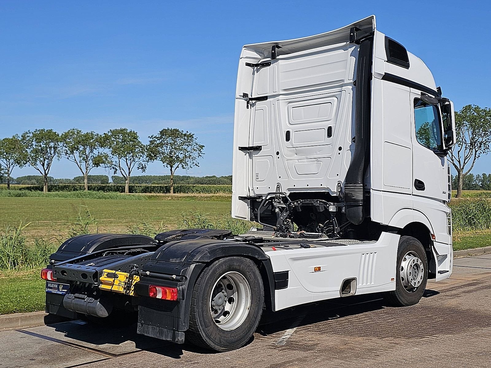 MERCEDES-BENZ ACTROS 1851 retarder, Automaat, Euro 6, 510 pk, Wit