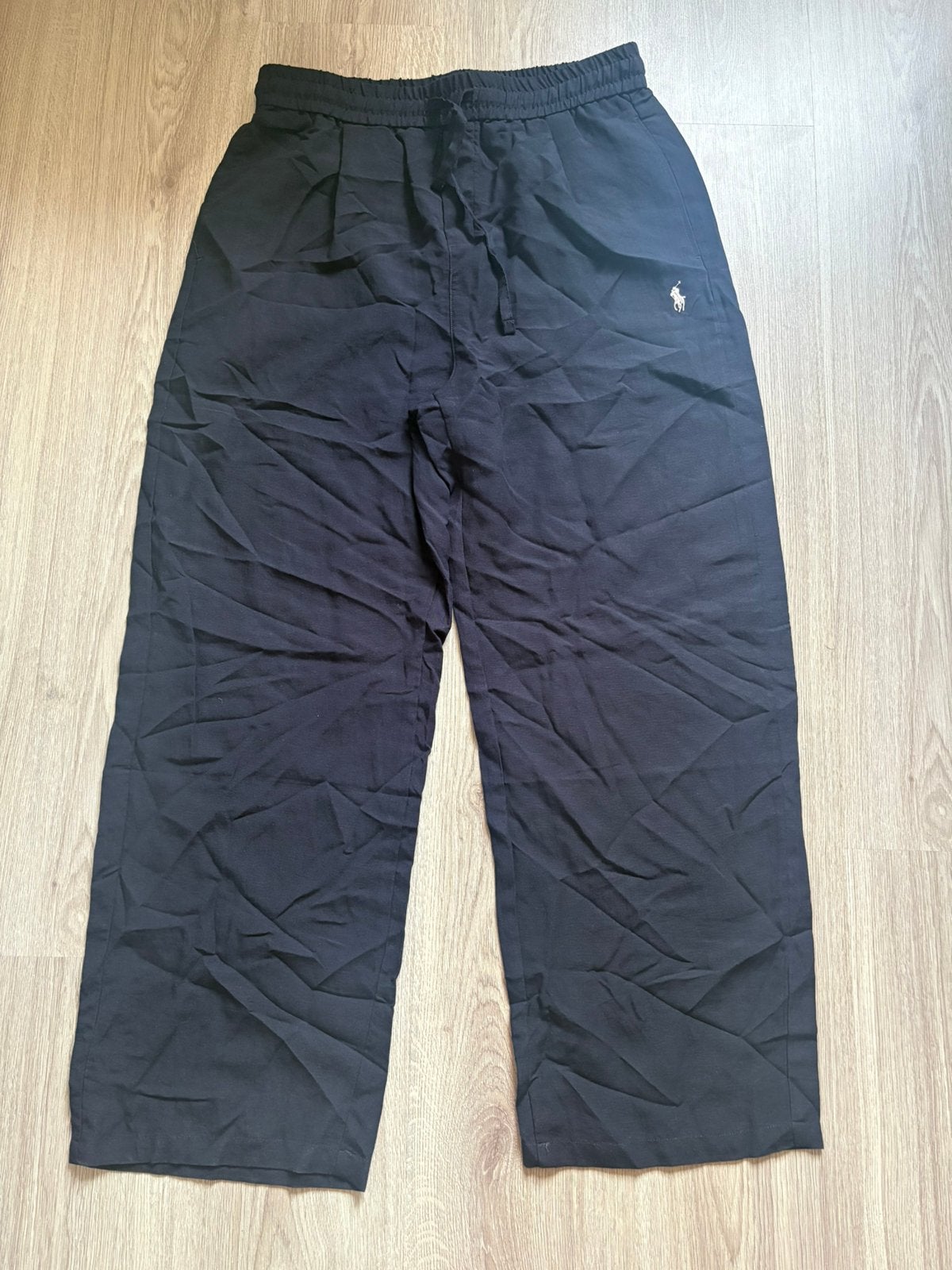 Ralph lauren baggy fit linnen broek | Size L, Ophalen of Verzenden, Nieuw, Maat 52/54 (L), Blauw