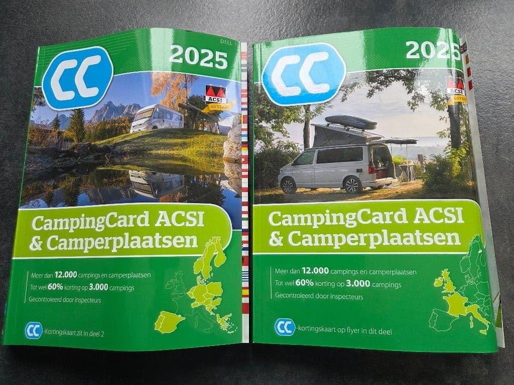 acsi camper-/campinggids 2025, Europa, Nieuw, Campinggids, Ophalen