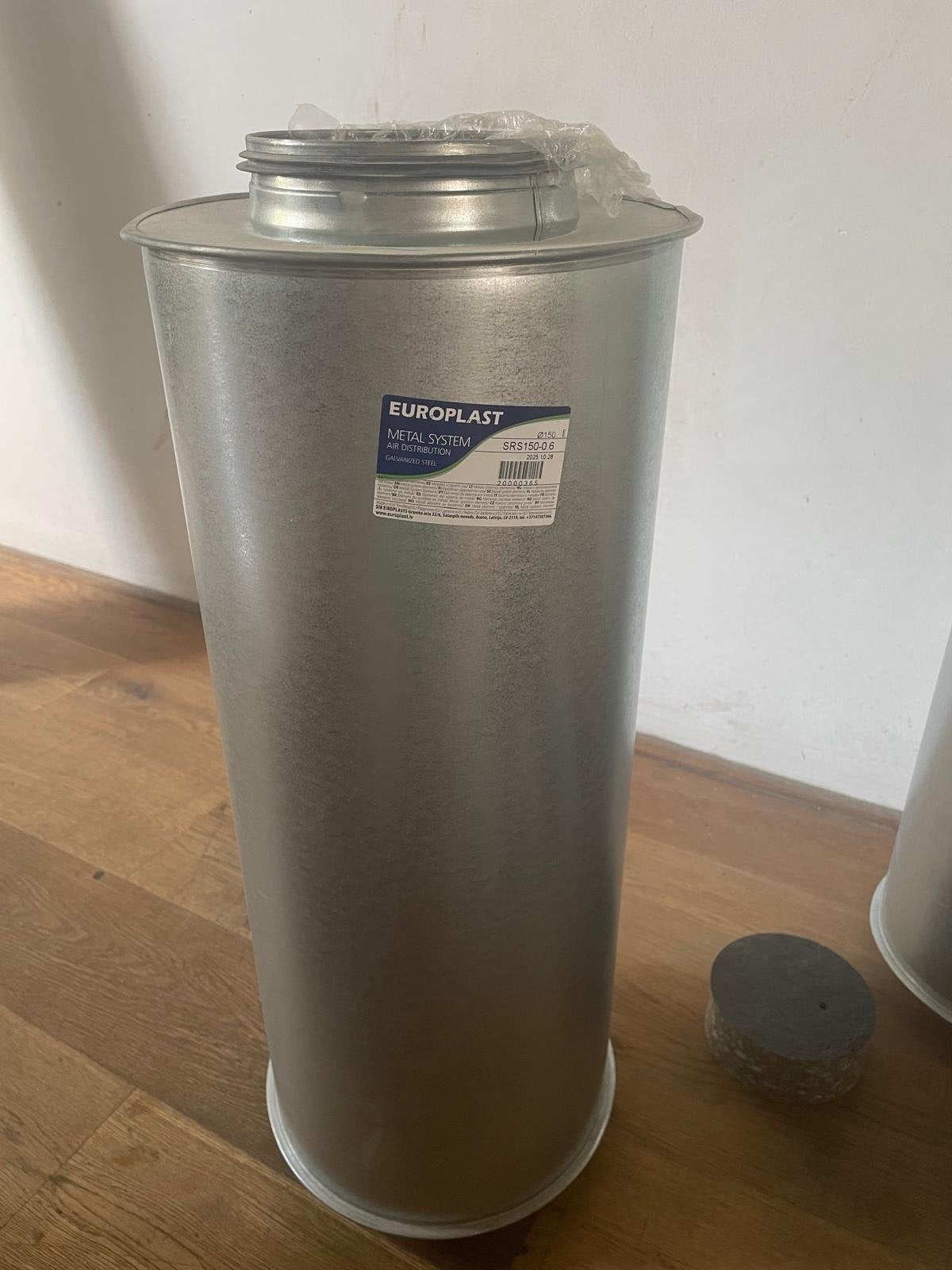 Europlast demper SRS150-0.6, Doe-het-zelf en Verbouw, Ventilatie en Afzuiging, Ophalen, Nieuw, Ventilator en Afzuiger