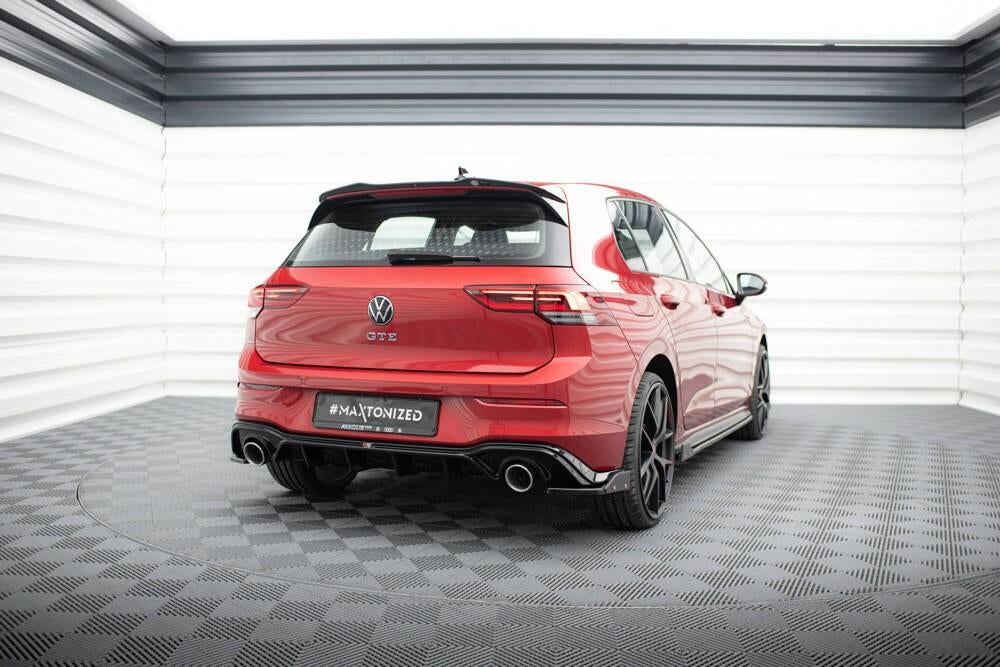 Diffuser + imitatie eindtips - Volkswagen Golf 8 GTE 19-24, Ophalen of Verzenden
