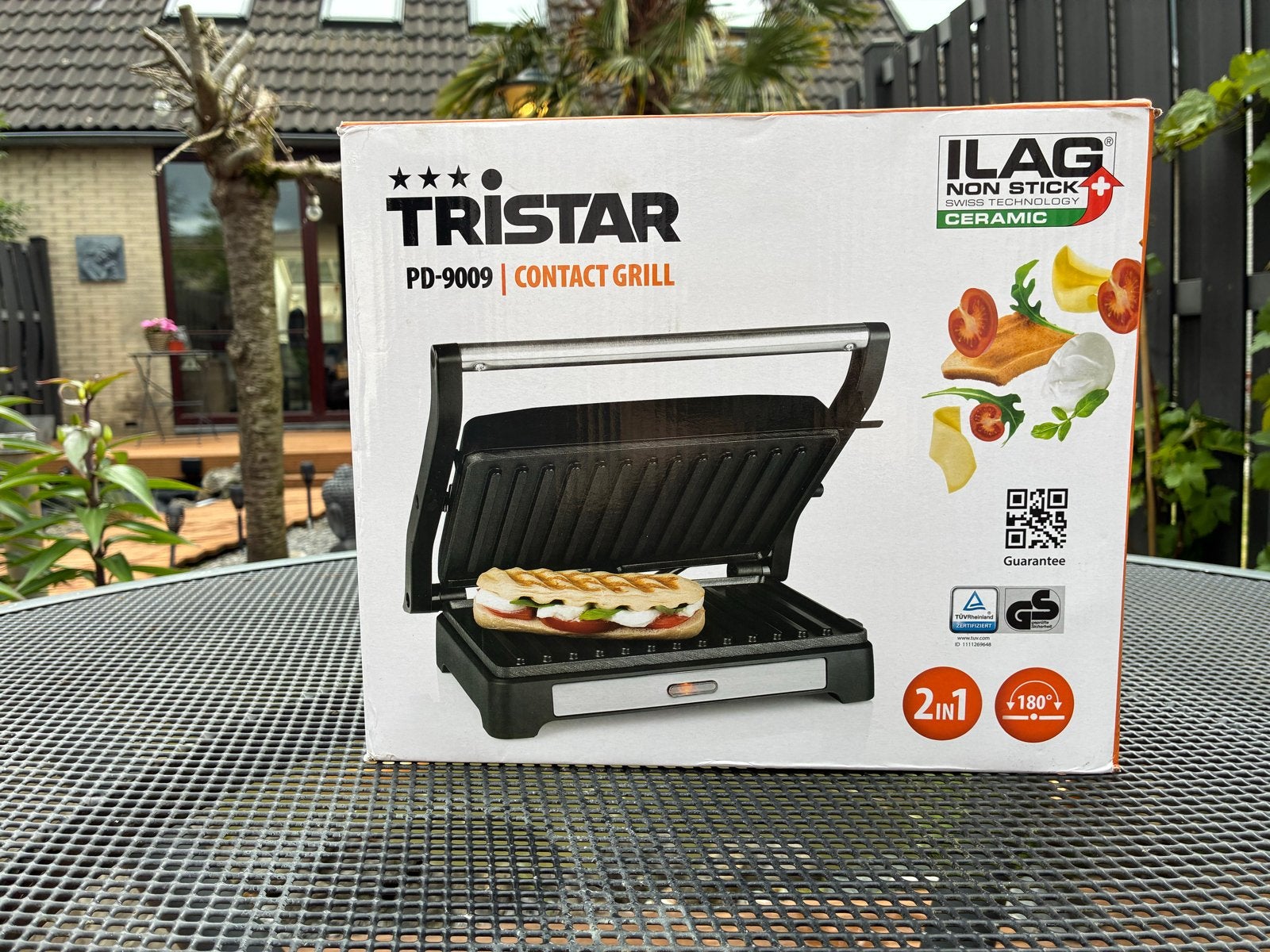 Tristar PD-9009 Contactgrill, Ophalen, Nieuw