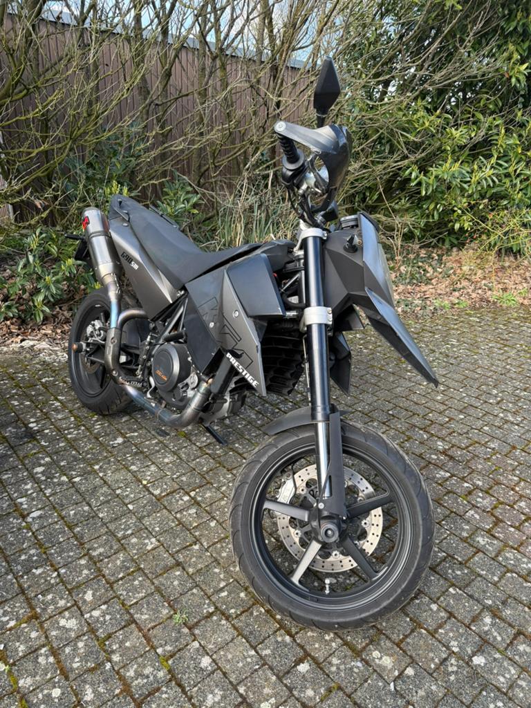 KTM 690 SM Prestige (Supermoto NL Kenteken), Ophalen