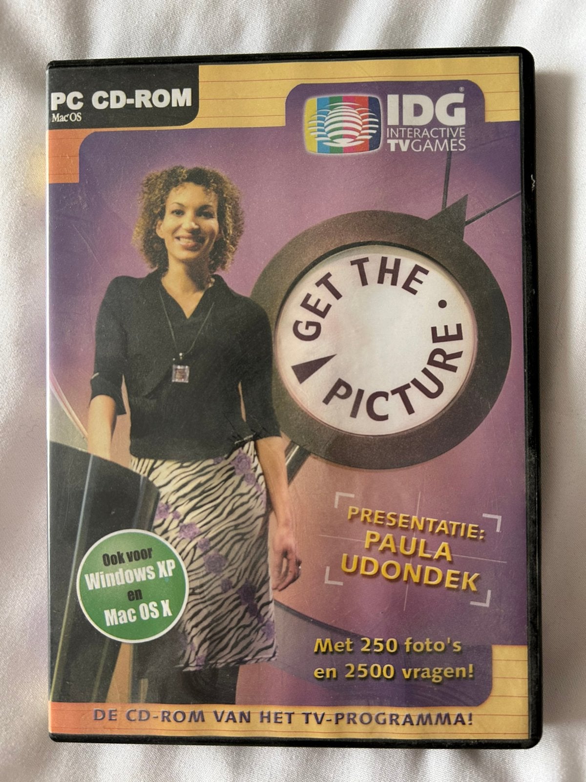 Get The Picture PC CD-ROM - Interactief TV Spel, Spelcomputers en Games, Games | Pc, 1 speler, Ophalen of Verzenden, Zo goed als nieuw
