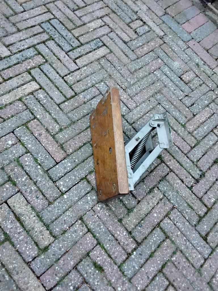 Steun voor buitenboordmotor, Watersport en Boten, Ophalen, Gebruikt, Motor en Techniek