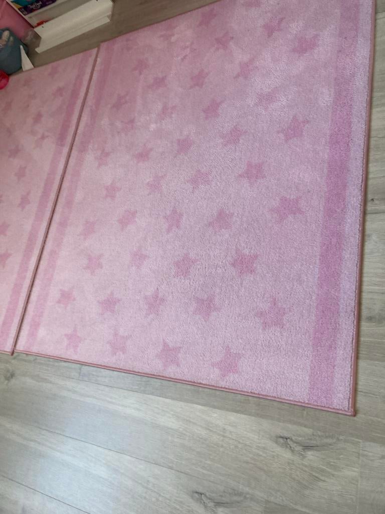 Speelkleed ikea 2 maal Roze met Sterren, Ophalen, Gebruikt