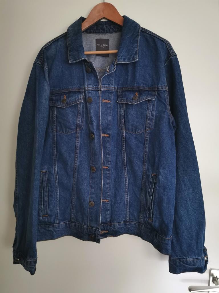 Spijkerjasje L, Ophalen of Verzenden, Zo goed als nieuw, Blauw, Primark