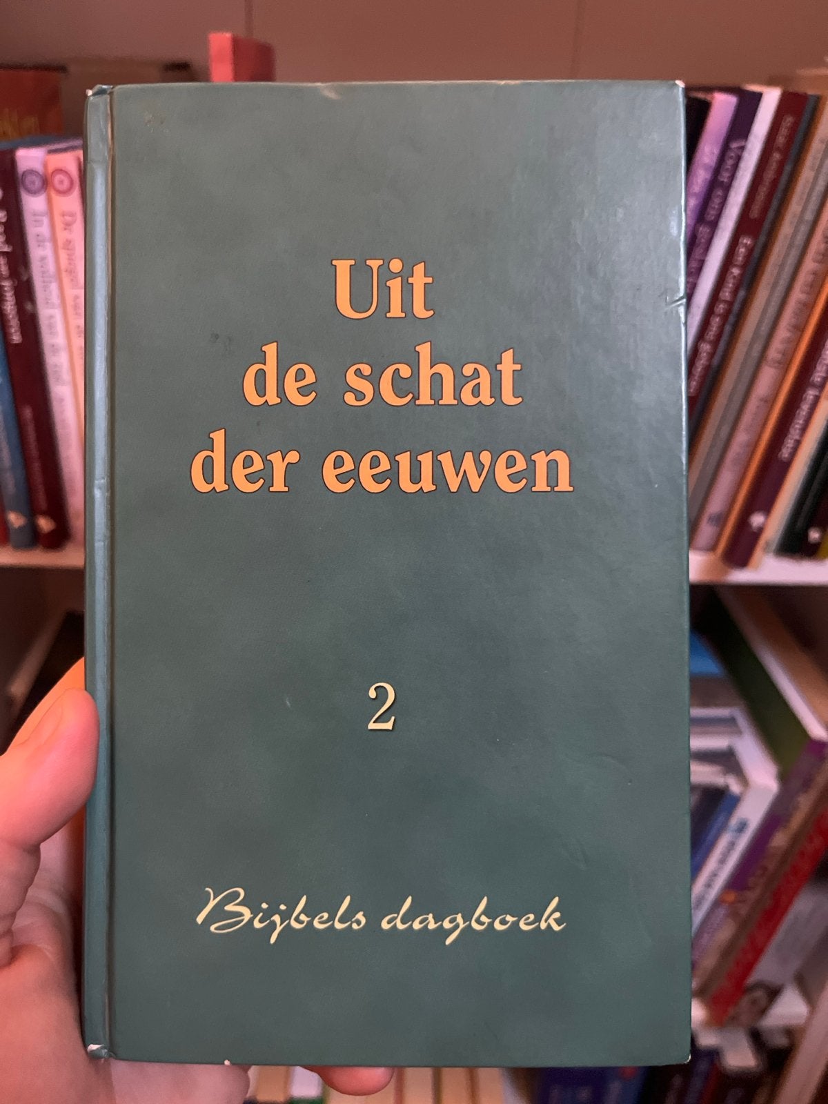 Uit de schat der eeuwen 2 - Bijbels dagboek, Ophalen of Verzenden, Zo goed als nieuw, Christendom | Protestants