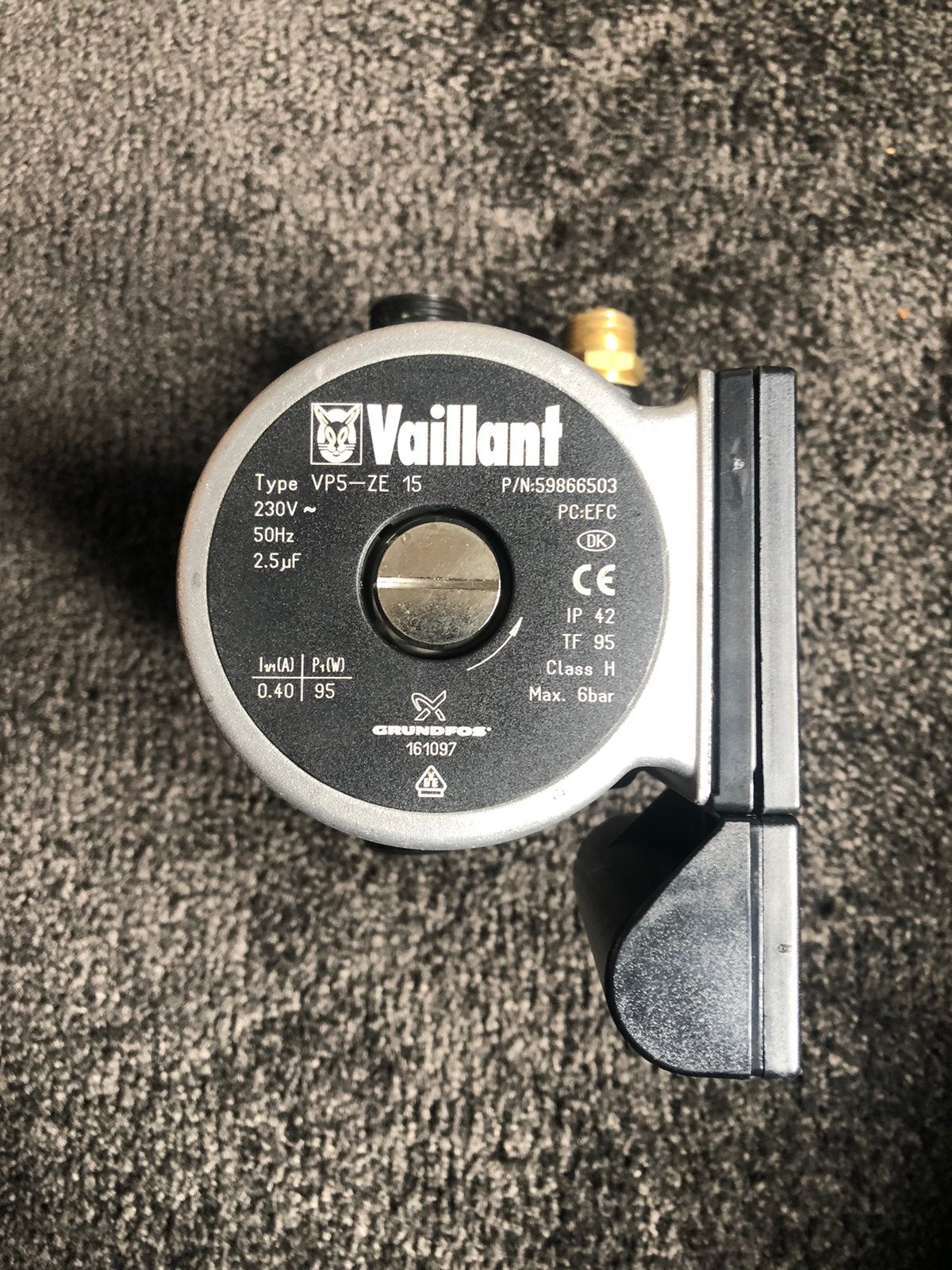 Vaillant pomp 16-1106 D32 NIEUW., Minder dan 30 cm, Overige typen, Nieuw, Minder dan 60 cm