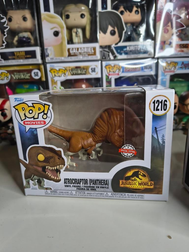 Funko Pop! Atrociraptor (Panthera) #1216 Jurassic World, Ophalen of Verzenden, Nieuw