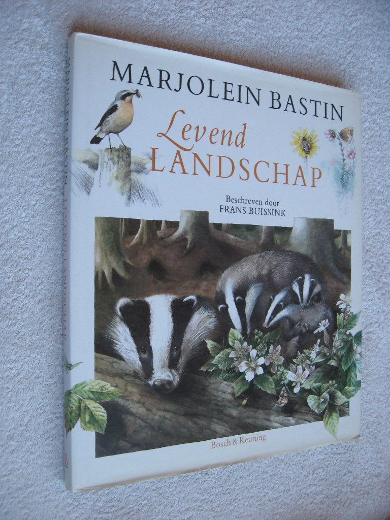 Frans Buissink & Marjolein Bastin - Levend Landschap, Boeken, Ophalen of Verzenden, Zo goed als nieuw, Frans Buissink & Marjolein Bastin