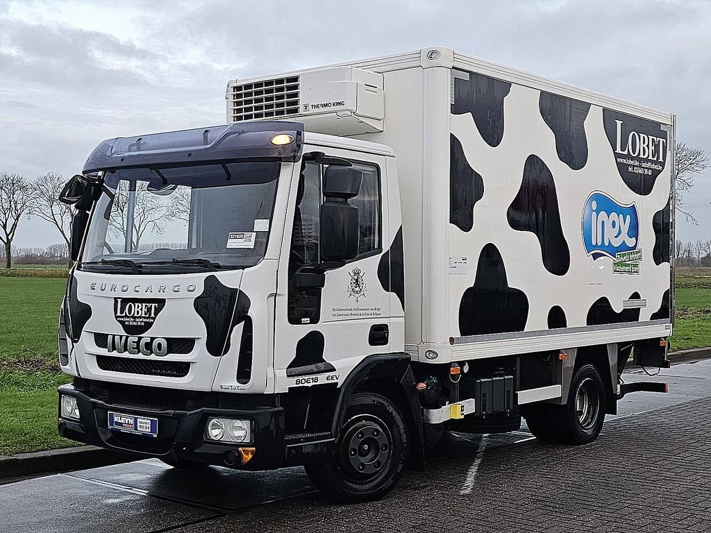 IVECO 80E18 EUROCARGO eev frigo, Automaat, Euro 5, Iveco, Wit