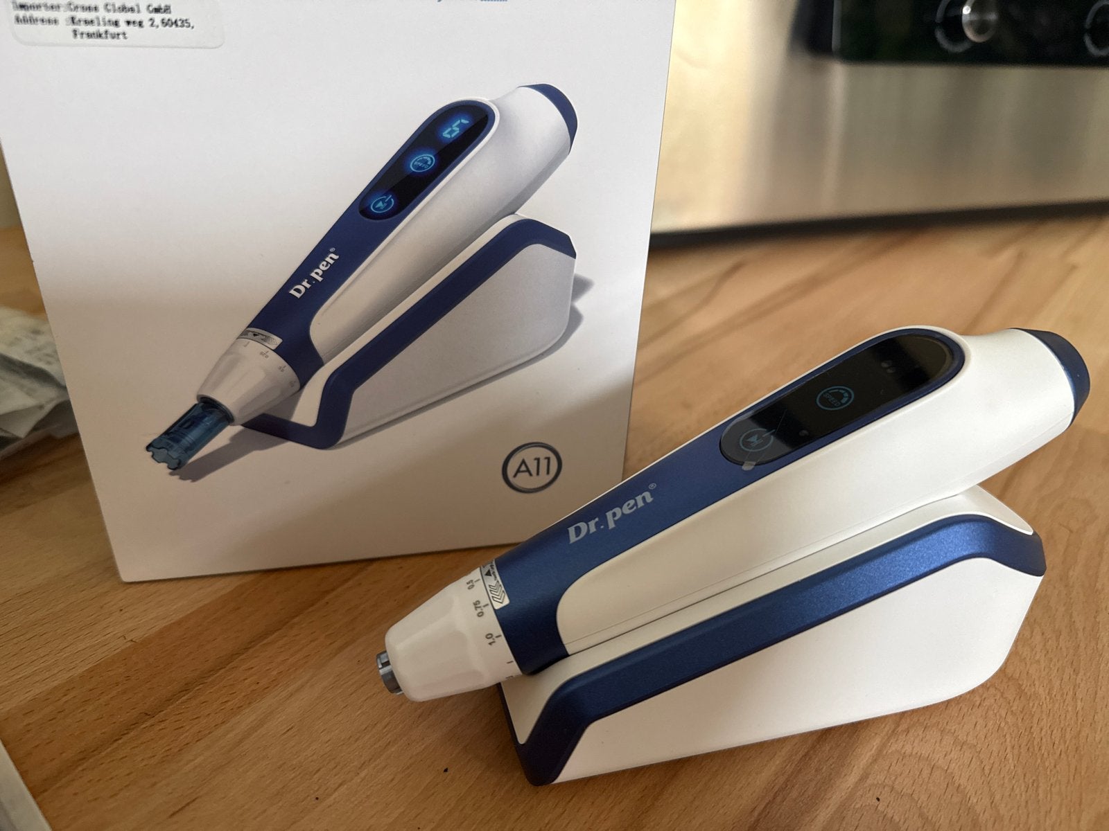 Dr. Pen A11 Microneedling Pen - Zo goed als nieuw, Ophalen of Verzenden, Zo goed als nieuw, Gehele gezicht, Verzorging