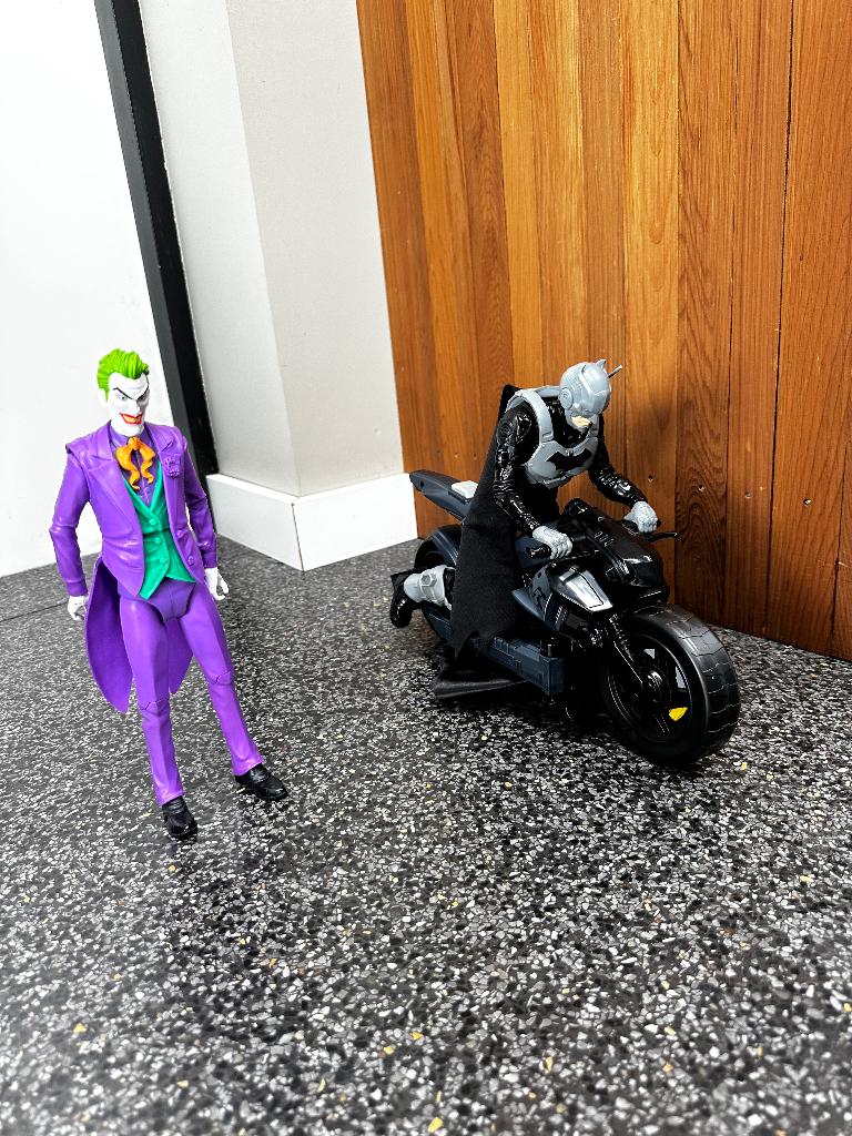 Batman joker motor set, Ophalen, Zo goed als nieuw
