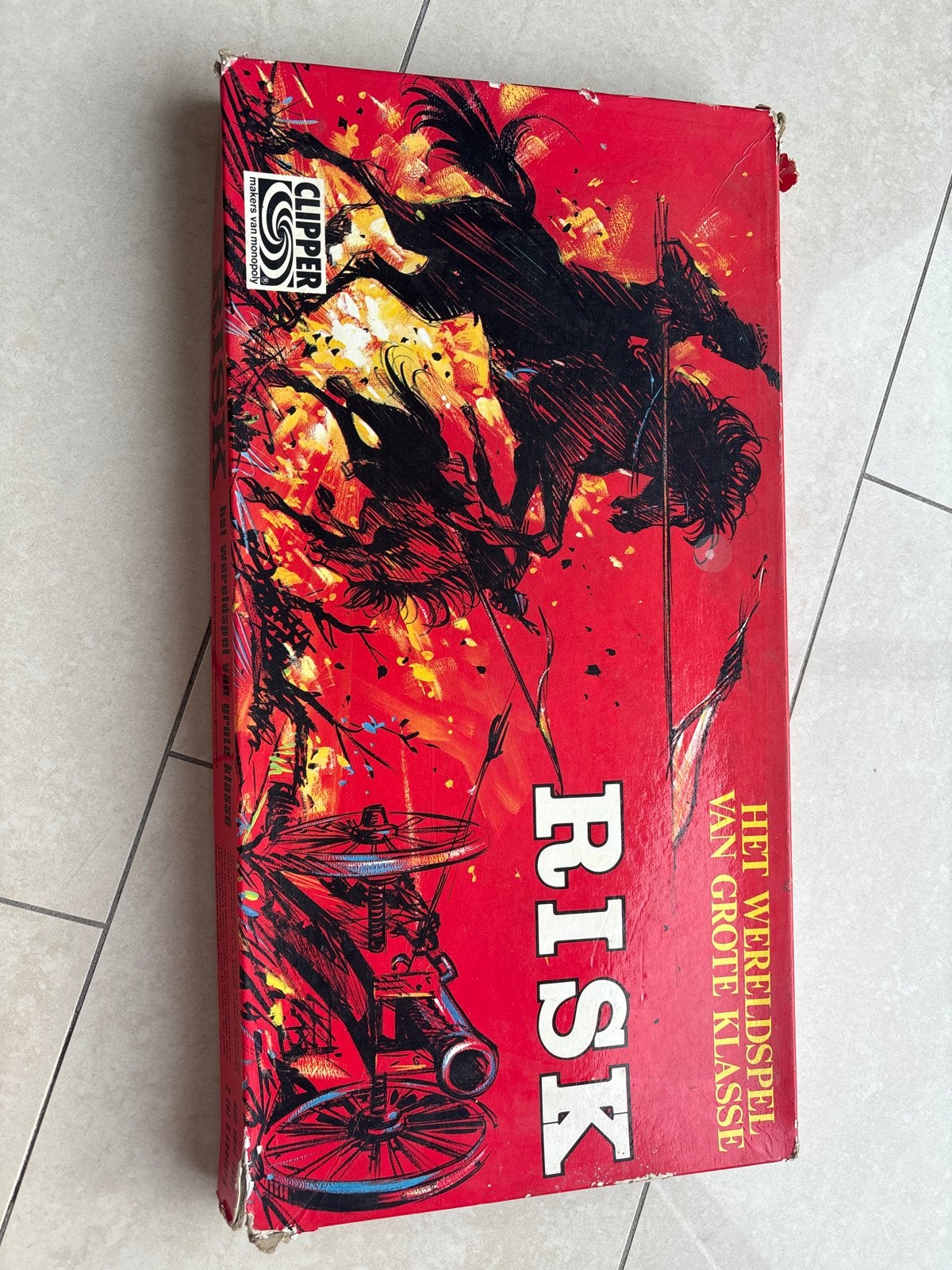 Risk: Het Wereldspel van Grote Klasse (Clipper editie), Drie of vier spelers, Ophalen of Verzenden, Gebruikt
