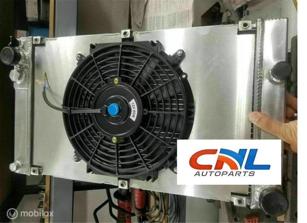 Radiateur +shroud+fan 1983-1991 Porsche 944 924S 924 MT, Nieuw, Ophalen of Verzenden