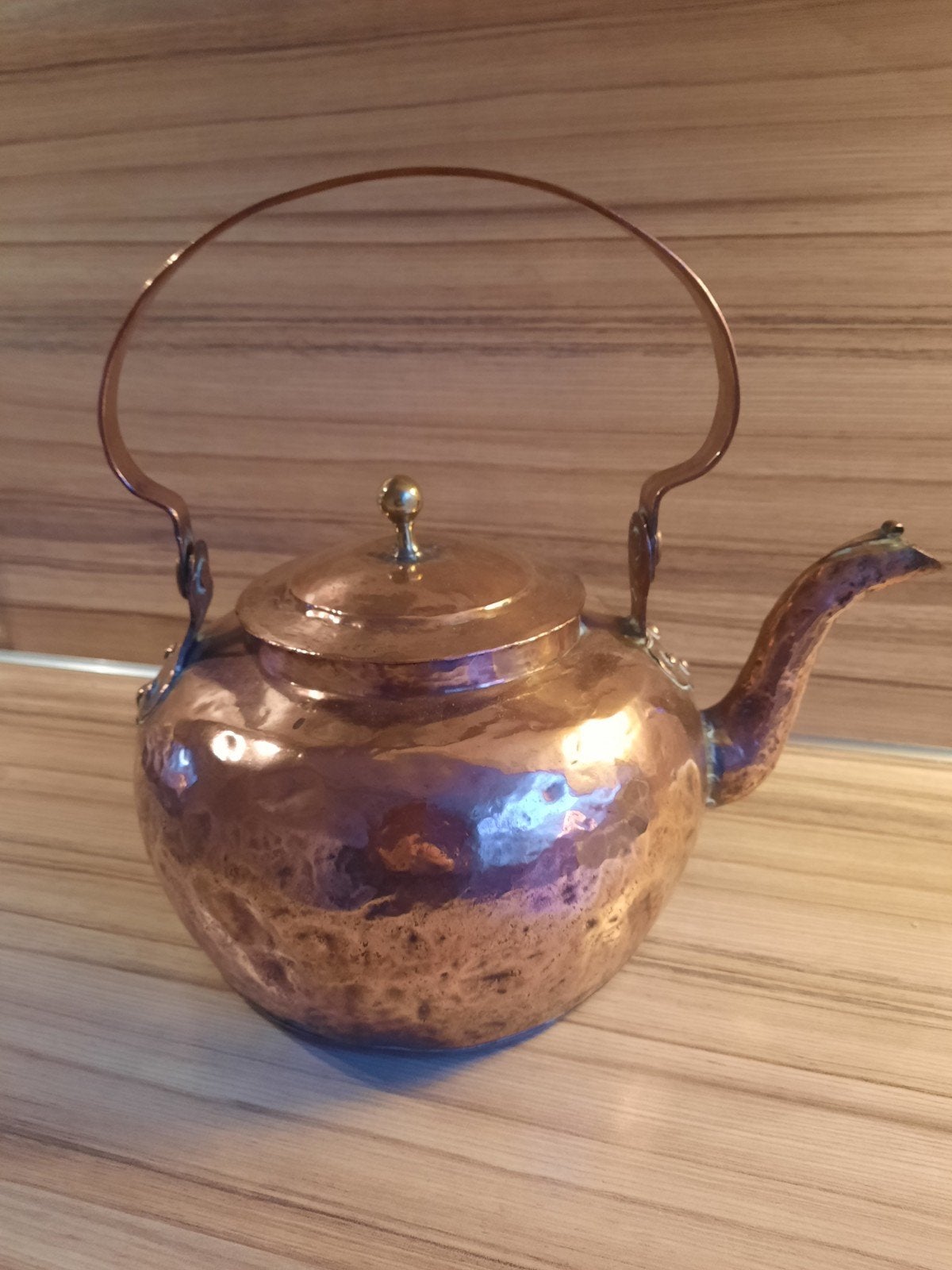 Antieke appelketel. Koper., Ophalen of Verzenden, Gebruiksvoorwerp