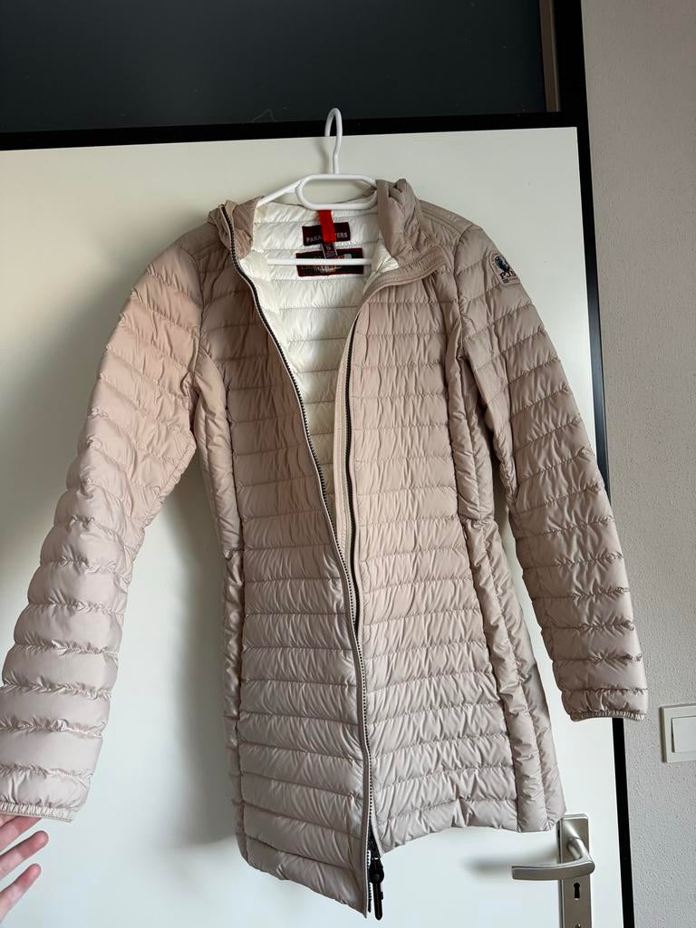 Parajumpers Irene donsjas dames maat S beige, Ophalen of Verzenden, Zo goed als nieuw, Maat 36 (S), Beige