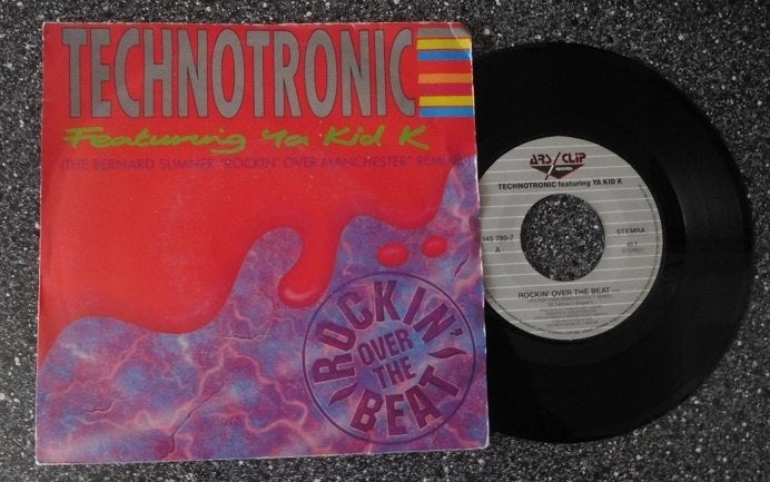 Technotronic - rockin' over the beat, 7 inch, Single, Ophalen of Verzenden, Zo goed als nieuw