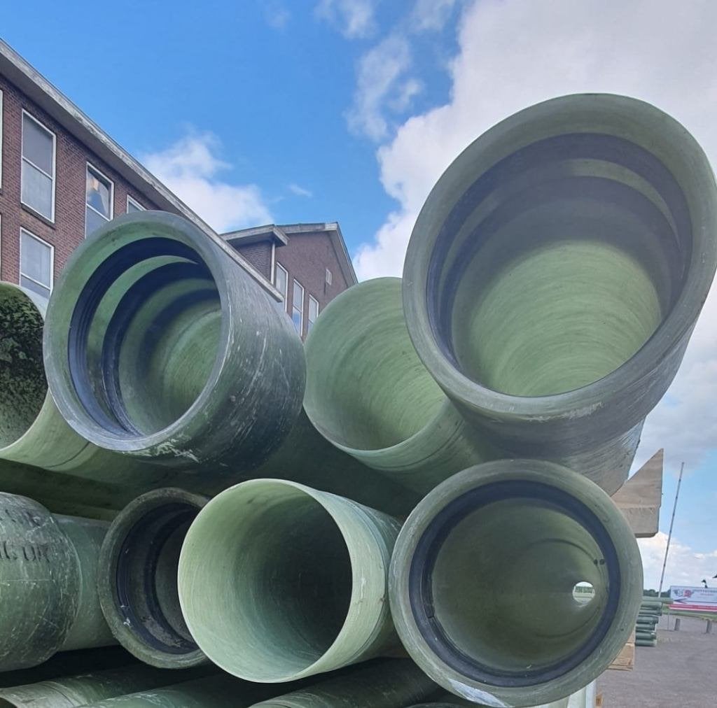 afvoerbuis Ø 200mm - 5.7m¹ lengte, Ophalen, Afvoer, Pvc, 6 meter of meer