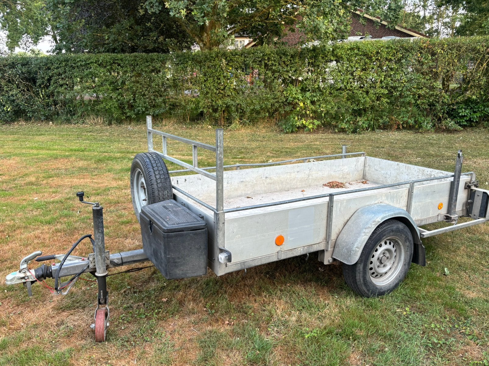 Aanhangwagen enkelas, Auto diversen, Aanhangers en Bagagewagens, Ophalen, Gebruikt