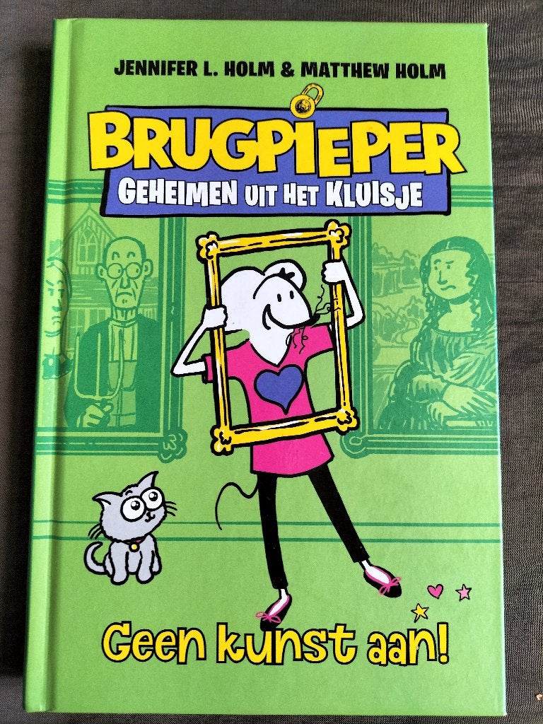 Jennifer L. Holm - Brugpieper - Geen kunst aan!, Ophalen of Verzenden, Zo goed als nieuw, Audhild Solberg, Fictie