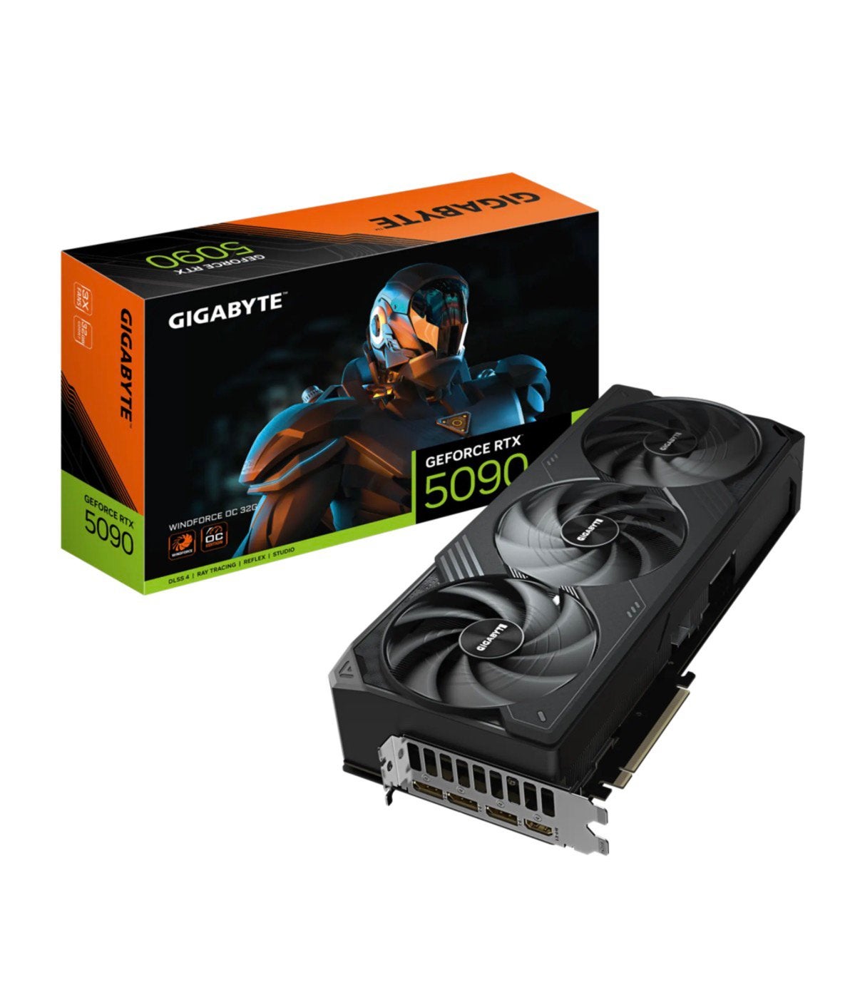 GIGABYTE RTX 5090 WINDFORCE OC 32G, Computers en Software, Ophalen, Overige soorten, Zo goed als nieuw, HDMI
